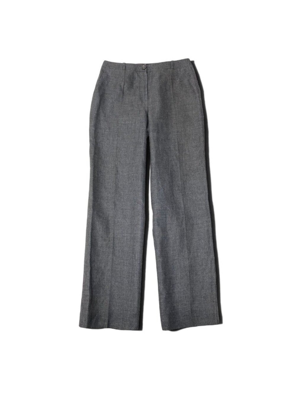 Chanel Cashmere Pants Trousers Gray 36